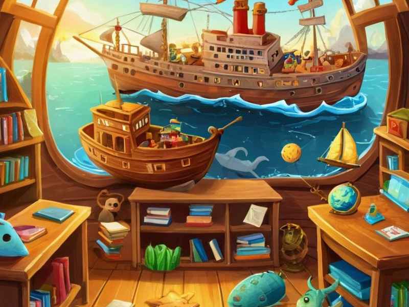关于海盗船的绘本故事；关于海盗船的绘本故事视频