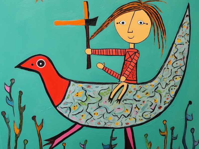 甲骨文儿童画 甲骨文儿童创意画