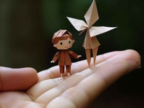 故事纸贴画 - 故事折纸贴画