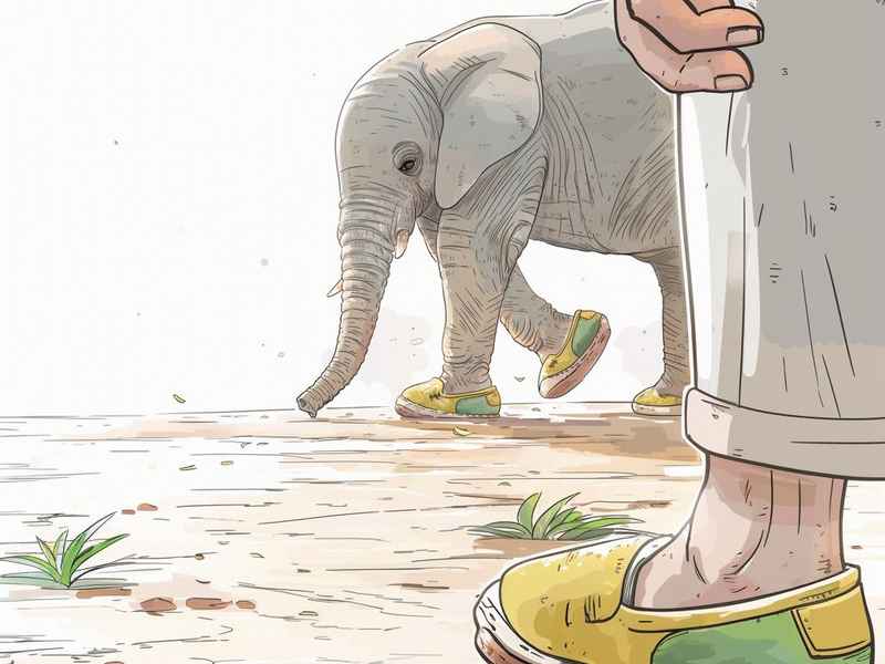 故事《脚步声》、故事《脚步声》原文