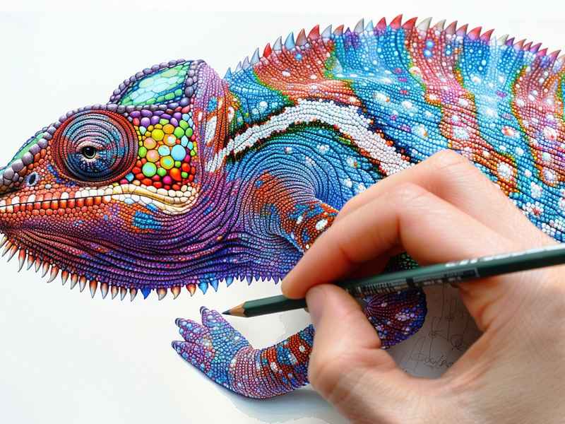 儿童自制绘本变色龙、儿童自制绘本变色龙怎么画 儿童自制绘本变色龙、儿童自制绘本变色龙怎么画