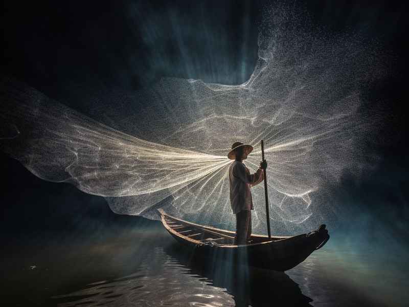 撒网顺口溜（撒网口诀）