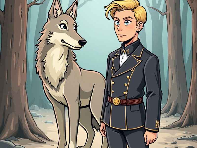 狼人公主儿童童话故事、狼人公主和王子游戏