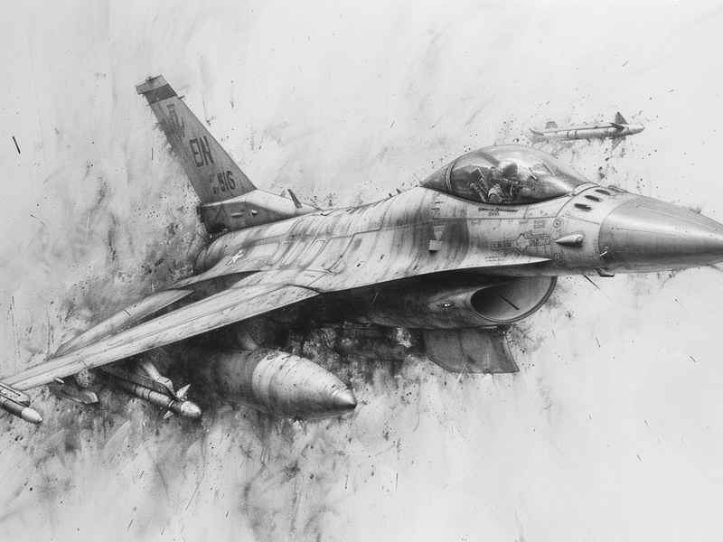 关于战斗机的图画、关于战斗机的图画简单