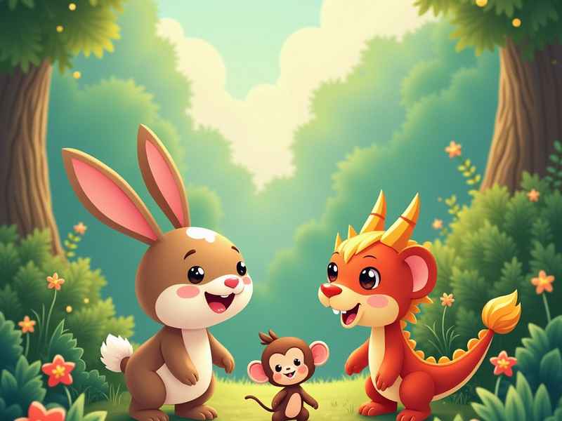 森林里的小动物故事幼儿园，森林里的小动物故事幼儿园教案