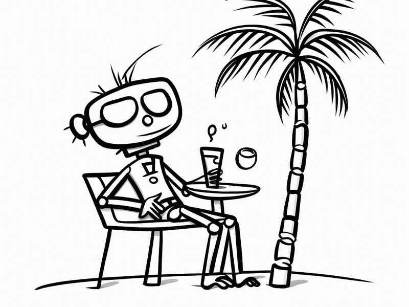 火柴人故事绘画教学、火柴人故事情节简笔画