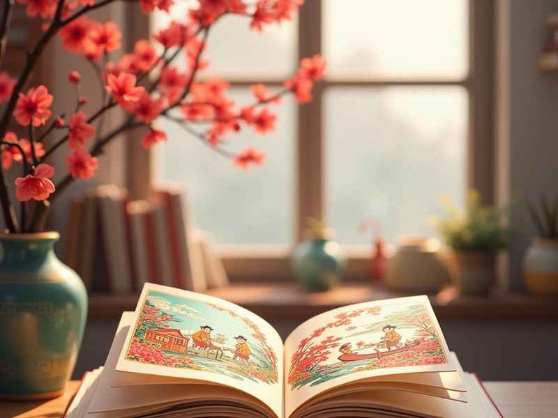 梅花儿童绘本（梅花儿童绘本图片）