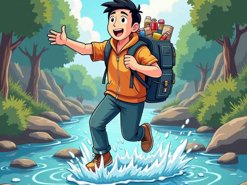 光头探长帮助游客安全过河，光头探长帮助游客安全过河视频