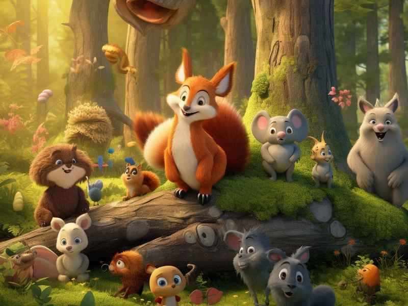 森林动物开会的故事；森林动物开会的故事简短