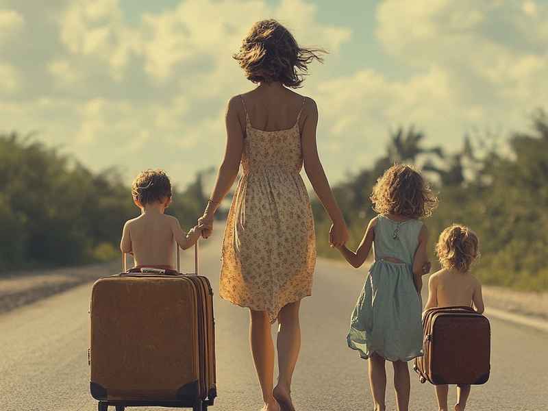 孩童和孩童离别的故事 - 和小孩离别不舍又必须走的诗