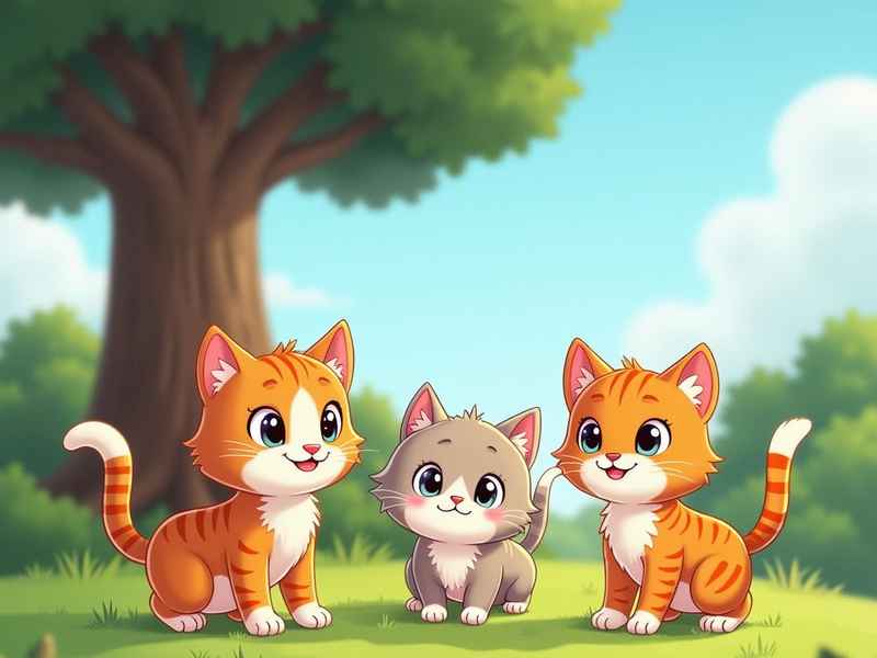 三只捣蛋猫儿童故事 三只捣蛋猫绘本故事文字