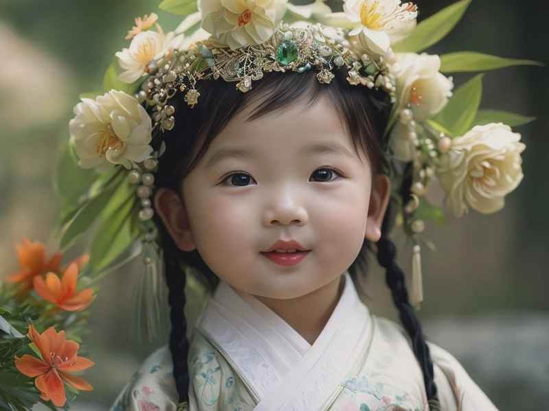 梨花颂小女孩 小女孩梨花颂