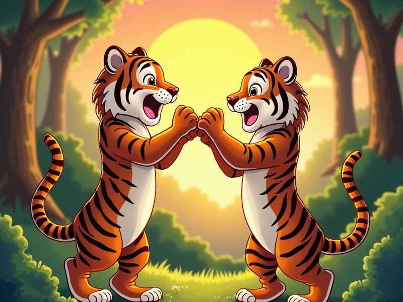 两只老虎的故事睡前故事（两只老虎的故事睡前故事视频）