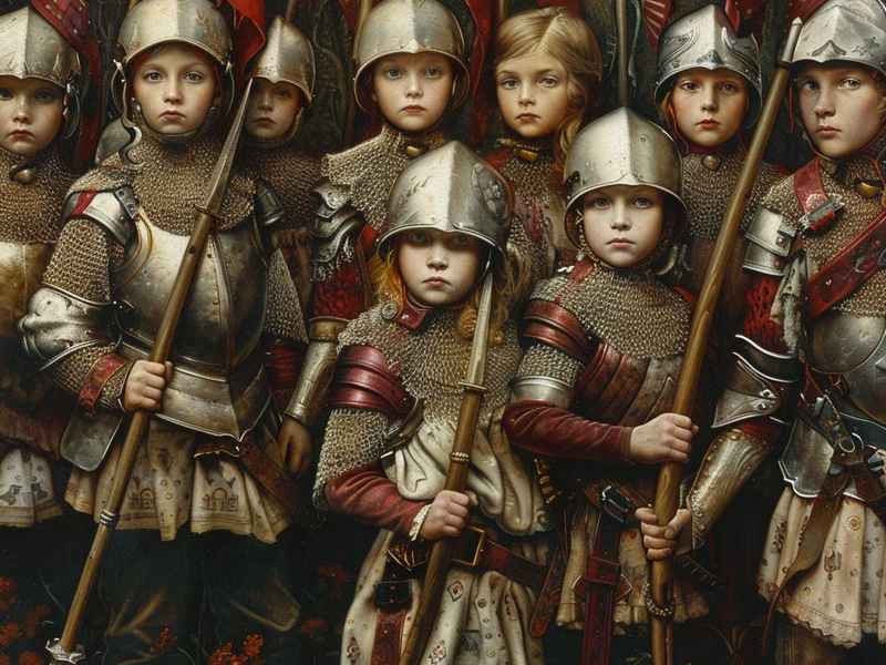 欧洲儿童战争故事（古代欧洲战争小故事）