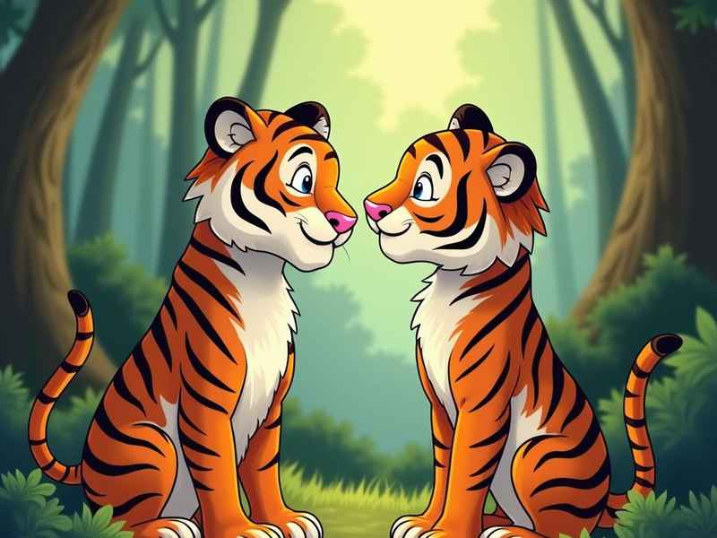 两只老虎儿童故事书睡前故事（两只老虎的故事睡前故事）