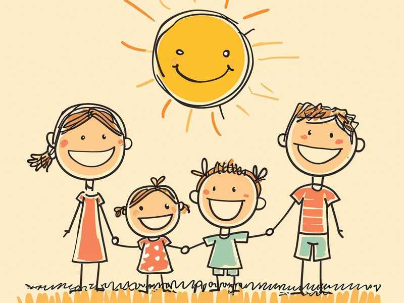 快乐一家人小班教案 - 幼儿园小班快乐一家人教案