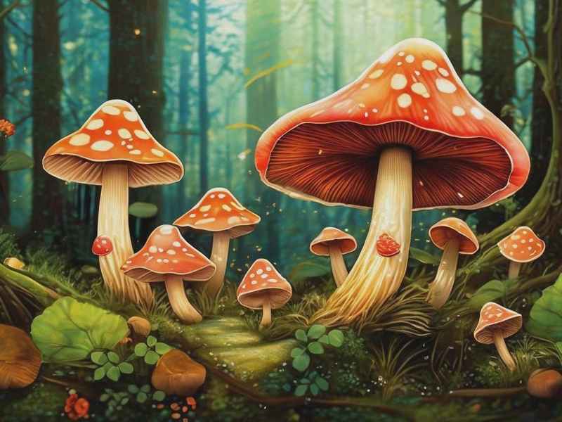 森林里的小蘑菇的故事、森林里的小蘑菇的故事内容