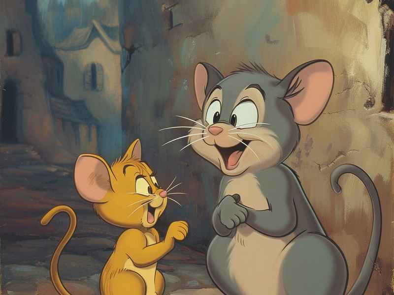 朋友的故事、猫和老鼠做朋友的故事