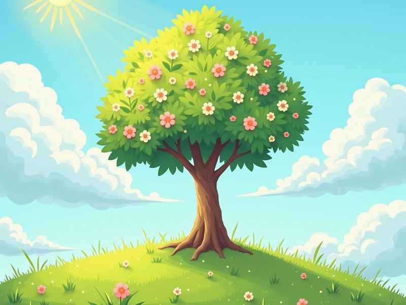 会开花的树儿童故事、会开花的树的故事