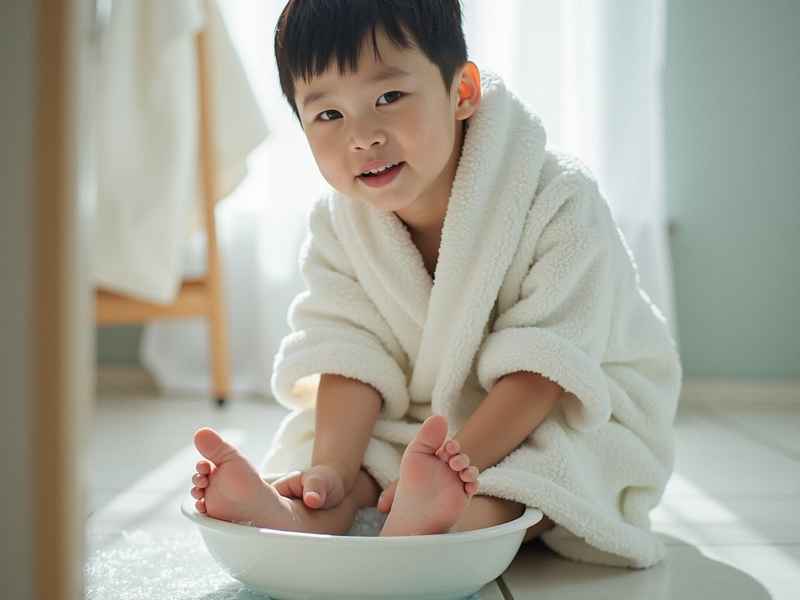 勤洗脚的幼儿故事、勤洗脚的幼儿故事简短