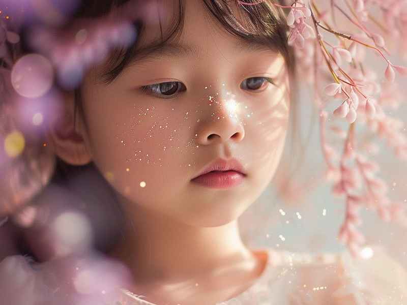 浪漫爱情故事儿童摄影，浪漫的爱情故事插画