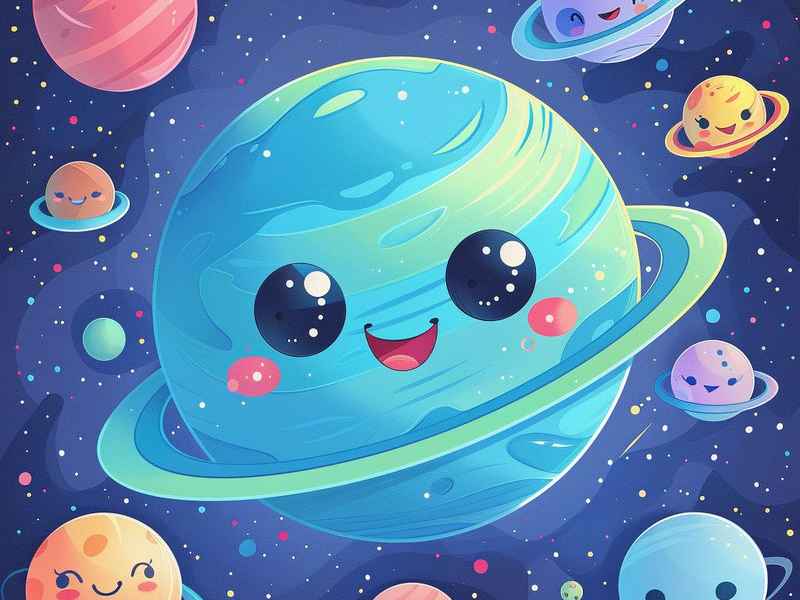 关于星球的儿童绘本故事 - 关于星球的小故事绘本