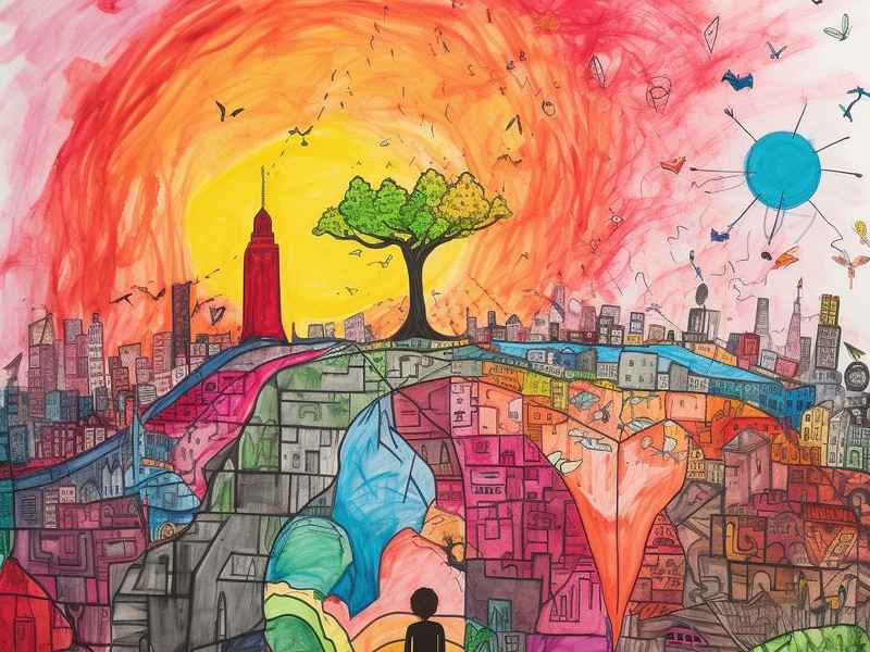 故事插图绘画、故事插图绘画5年级