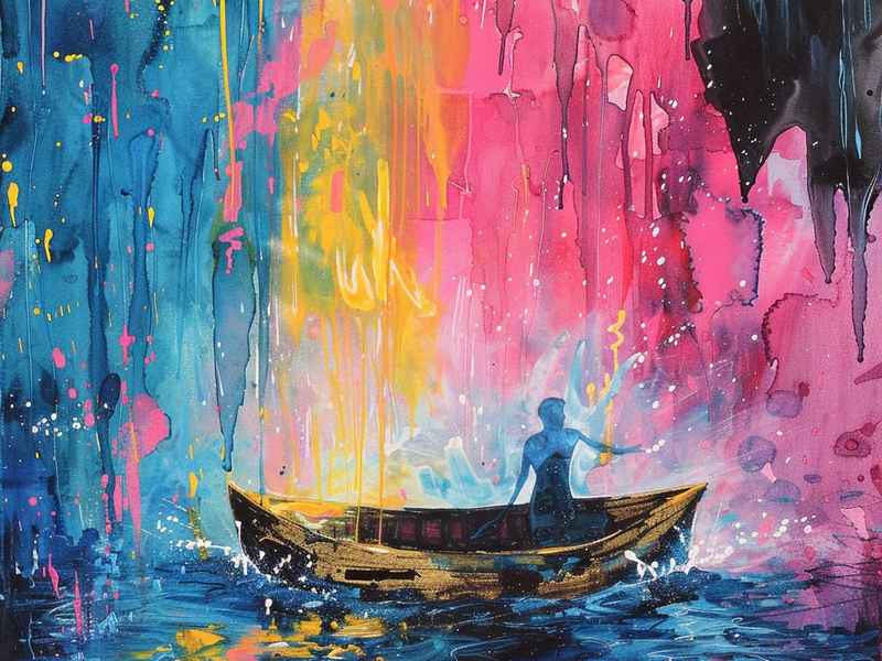 漂流儿童画图片大全集 漂流儿童画图片大全集可爱