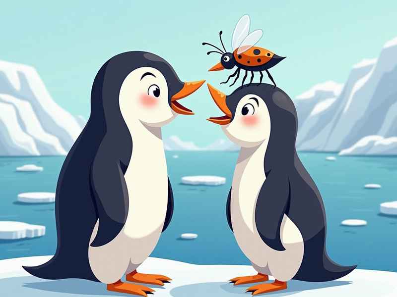 企鹅给狮子大王寄冰块的故事（企鹅给狮子大王寄冰块的故事视频）