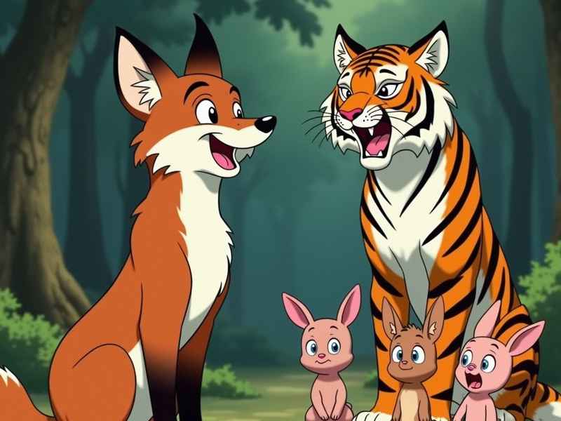 狐假虎威的寓言故事告诉我们什么道理（狐假虎威的寓言故事告诉我们什么道理呢）