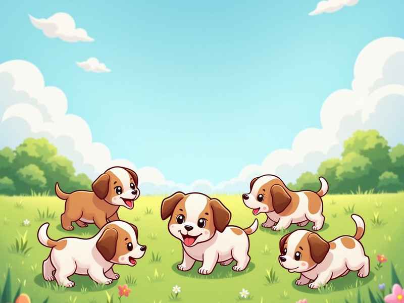 狗狗乐园背景视频、狗狗乐园背景视频素材