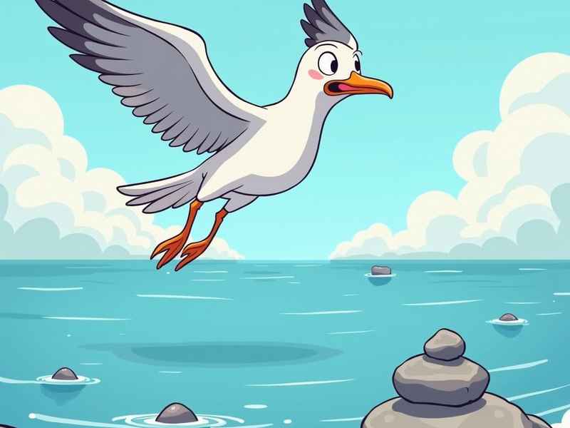 海鸥的儿童故事，海鸥故事的道理
