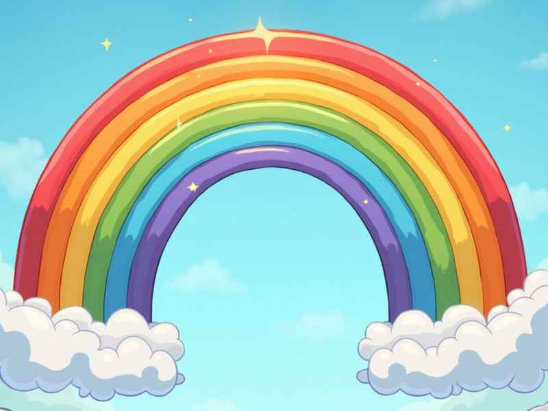 关于彩虹的故事简单一点，关于彩虹的故事简单一点三年级