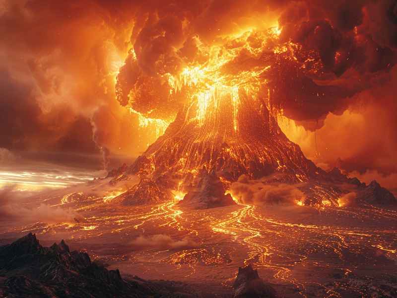 火山爆发的视频（火山爆发的视频真实记录希拉维勒火山）