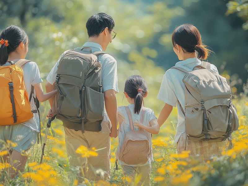 家庭旅行手抄报，家庭旅行手抄报模板