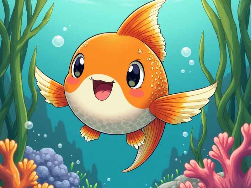 关于金鱼的儿童故事 - 关于金鱼的绘本故事