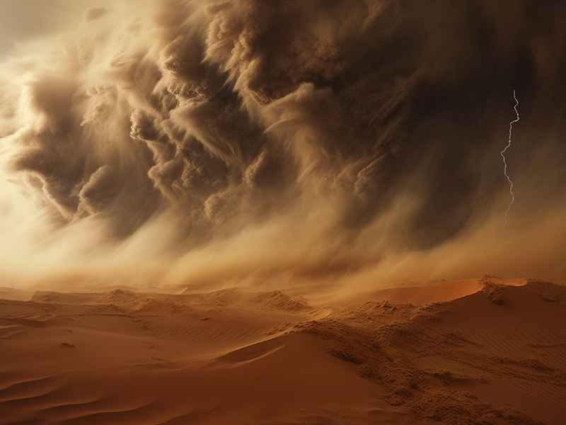 沙尘暴是怎么形成的儿童故事 沙尘暴是怎么形成的简洁