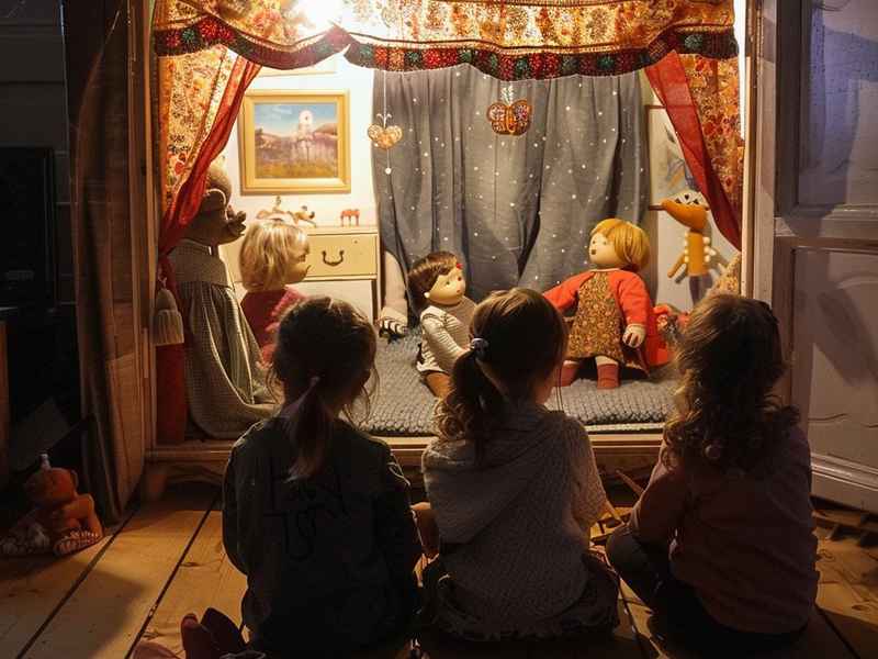 故事表演4人，故事表演剧本4人