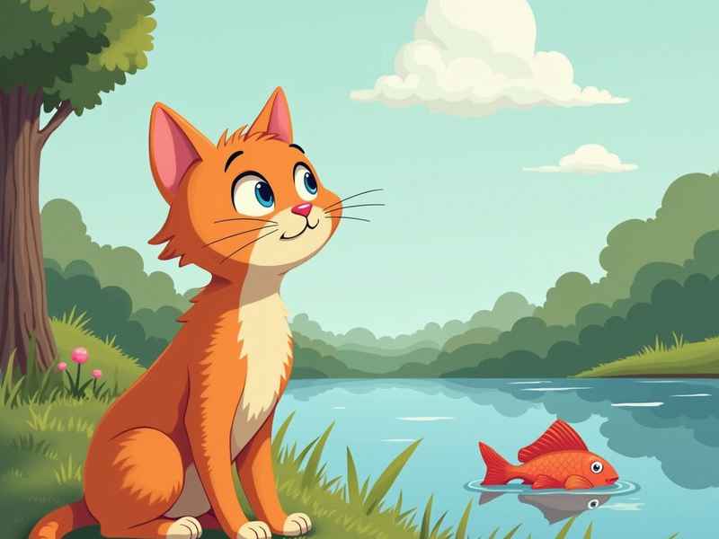 猫和鱼的故事图片含义 猫和鱼的故事图片含义和寓意