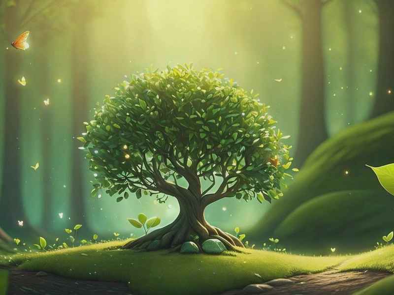 关于小树的儿童故事 - 关于小树的幼儿故事