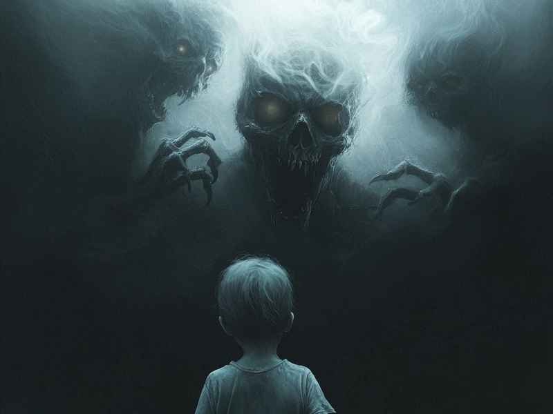 恐怖小故事吓小孩（恐怖小故事吓小孩视频）