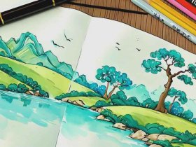 故事简笔画儿童画，故事简笔画视频