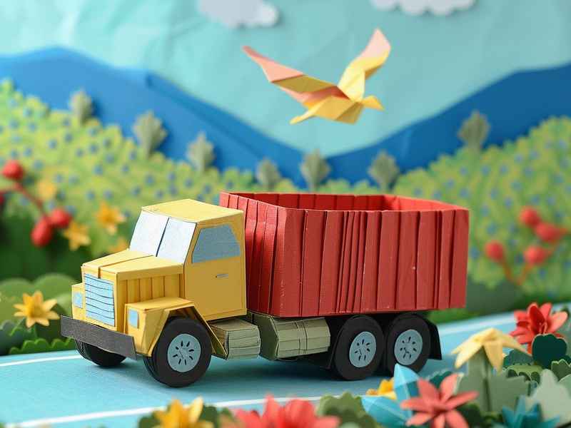 儿童纸壳车故事 儿童纸壳汽车制作大全