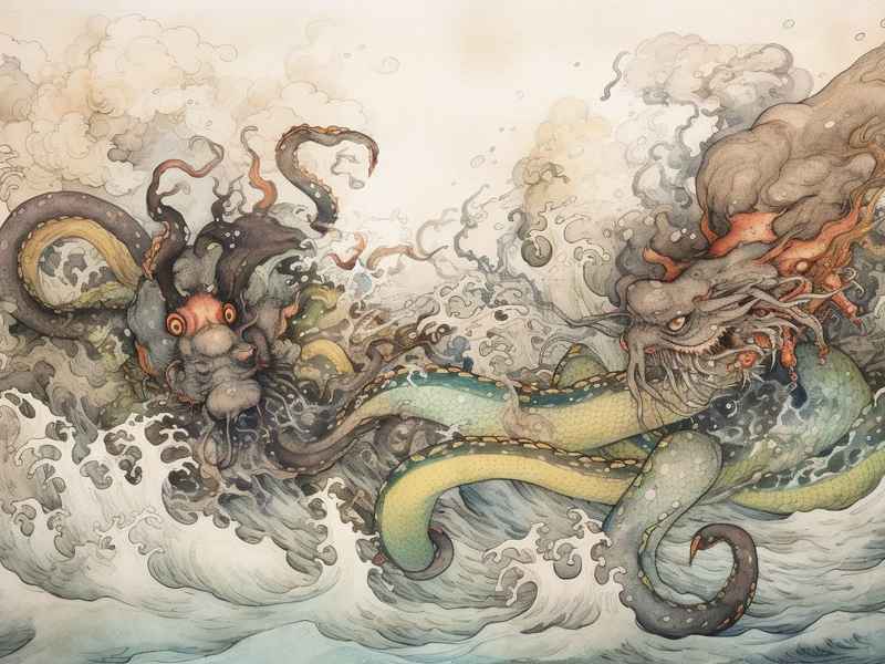 哪吒闹海的故事书，哪吒闹海的故事书图片