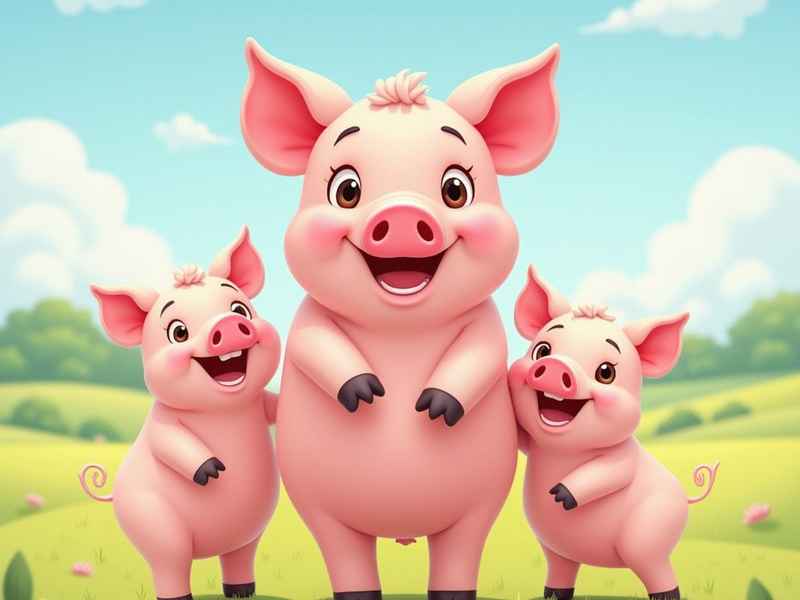 三只小猪英语故事儿童版（三只小猪幼儿英语故事）