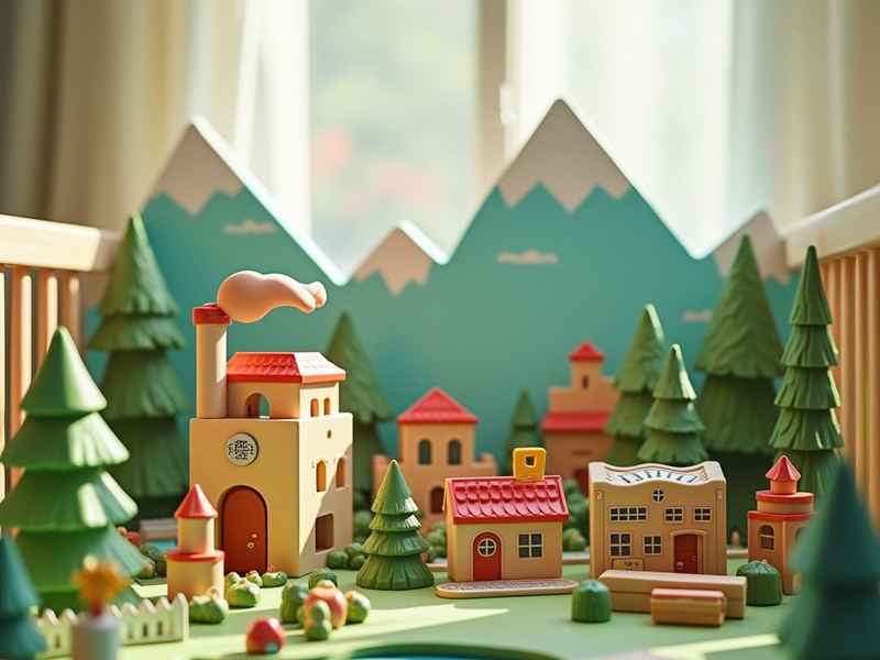 故事场景手工制作，故事场景手工制作图片