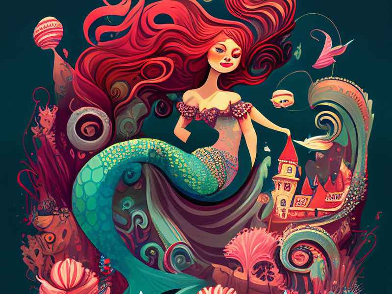 海的女儿英语童话情景剧 - 海的女儿英语童话剧剧本