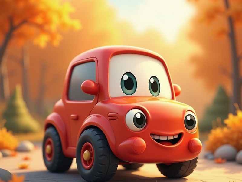 森林里的小汽车故事；森林里的小汽车故事视频