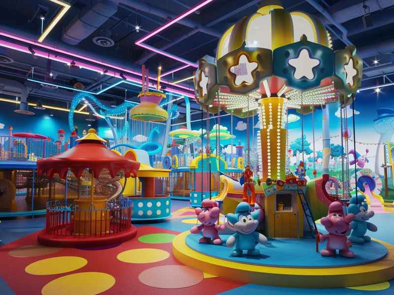 工程车儿童益趣园（儿童乐园工程车益趣园）