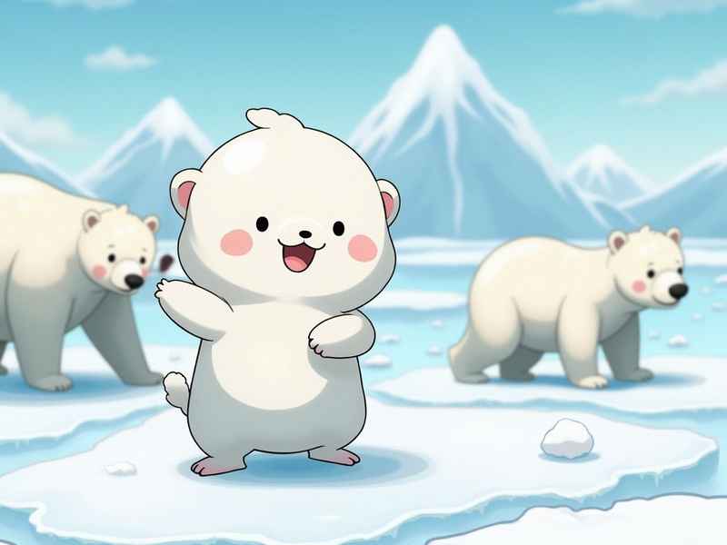 企鹅遇上北极熊绘本故事 - 企鹅遇上北极熊绘本图片